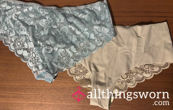 Silk And Lace Cheeky Panties