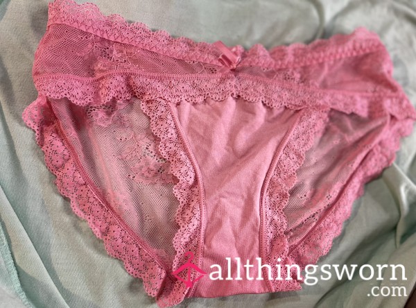 Silk And Lace Pink Fullback 🌸