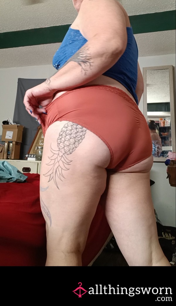 Silk Orange Panties