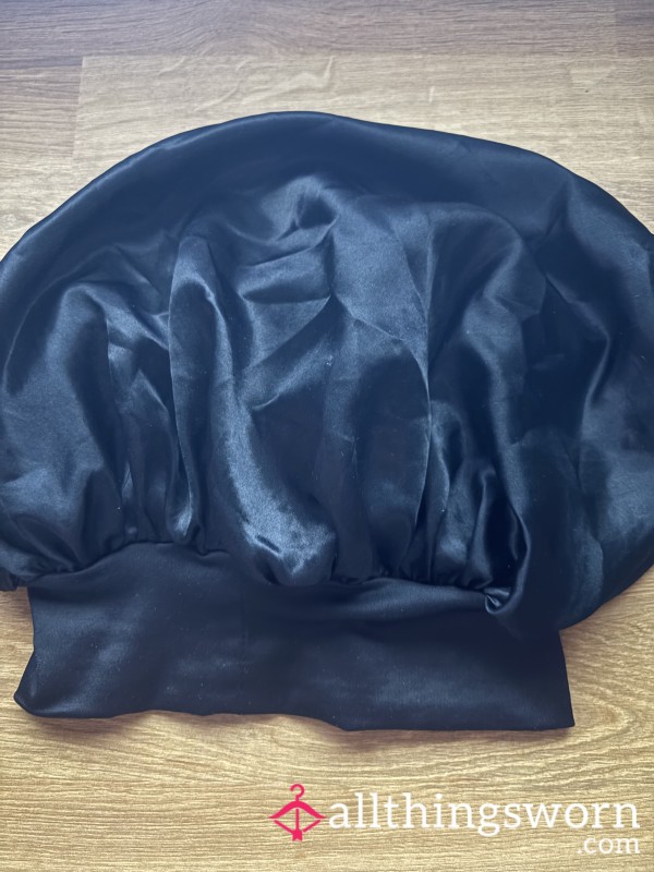 Silk Sleeping Bonnet Worn During Sleep For 1 Month