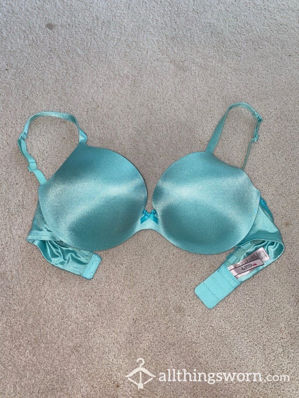 SILKY BABY BLUE PUSH UP BRA