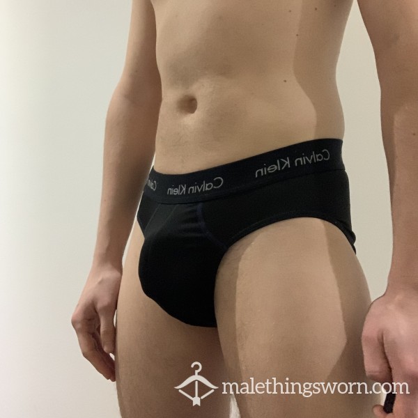 Silky Black Ck Briefs Sweaty