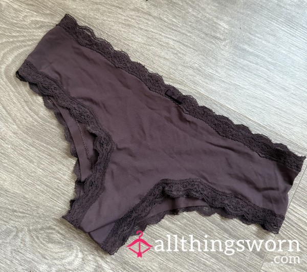 Silky Satin Lace Panties-Well-worn Add Customs/ Extra Day Wears For Free ‼️