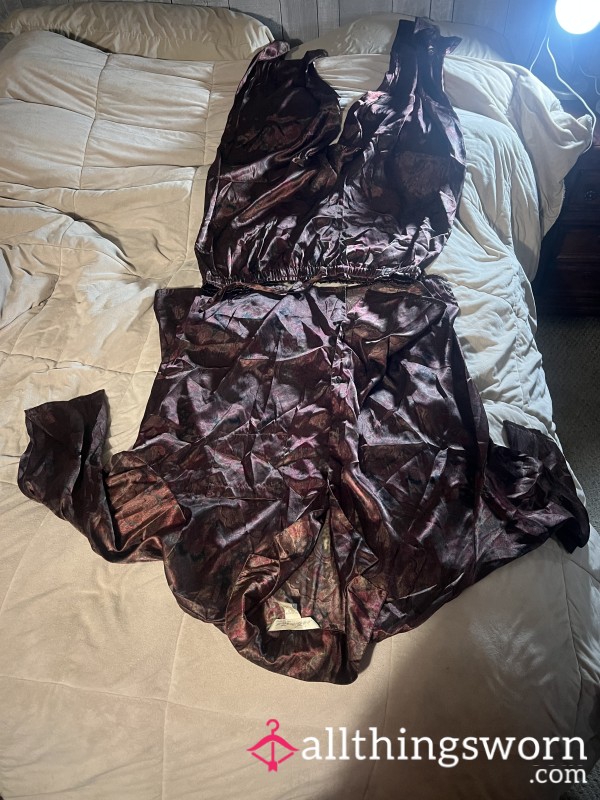 Silky Satin PJs Size 3X 4xComes With Seven Day Wear