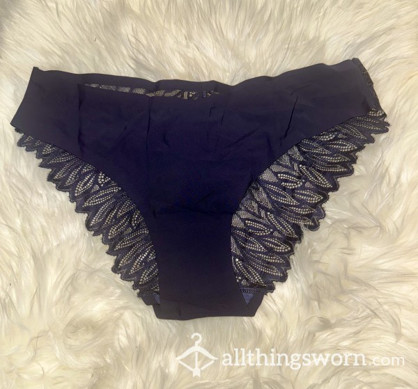 Silky Seamless No Show Lace Bikini Underwear