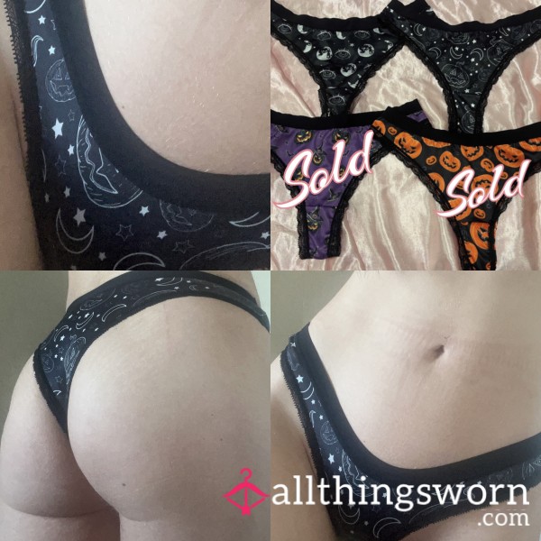 Silky S**y Halloween Thongs 👻🎃