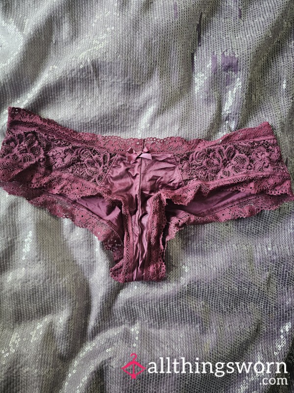 Silky/lacey Well Worn Panties Victoria Secrets UK Small