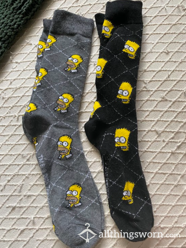 Simpsons Socks