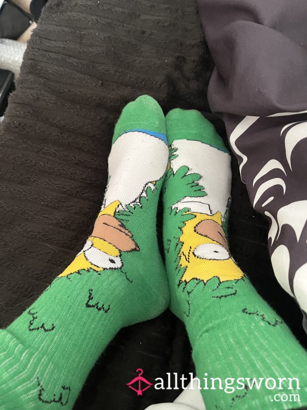 Simpsons Sweaty Socks