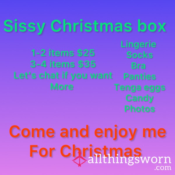 Sissy Christmas Box