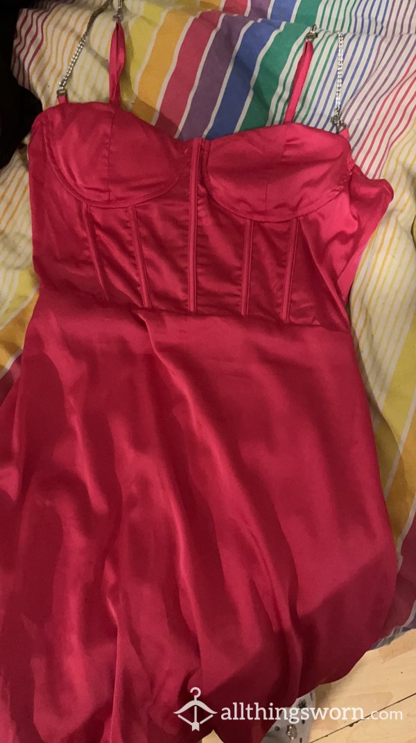 Sissy Dress Hot Pink