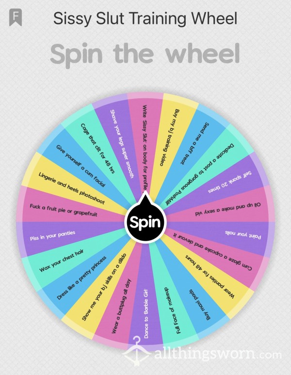 The Ultimate Sissy Sl*t Training Wheel