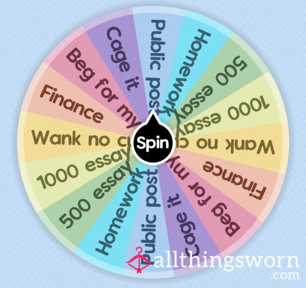 Sissy Spin The Wheel 🛞