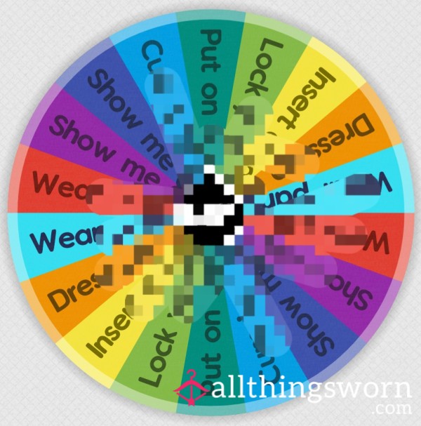 🔥 Reduced 🔥 Sissy Spin The Wheel