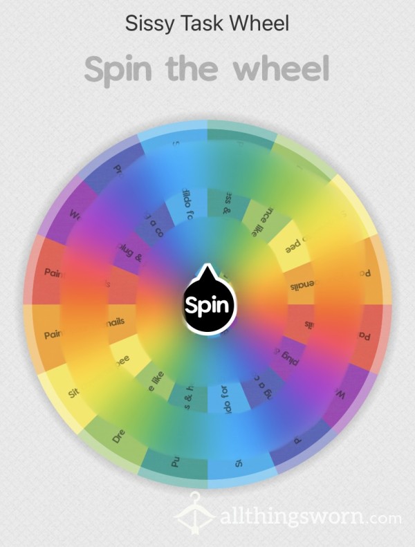 Sissy Task Wheel