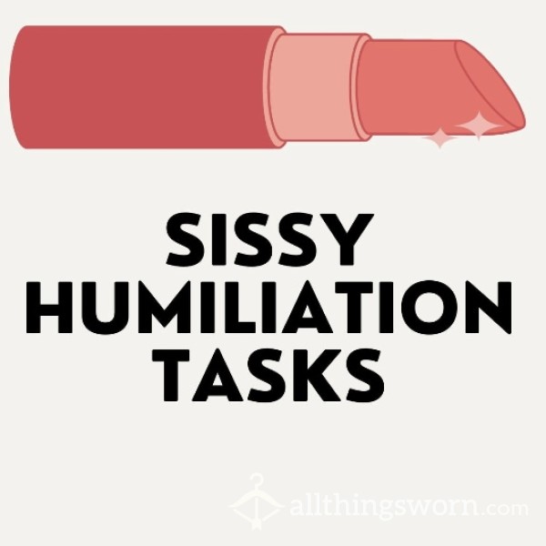 Sissy Tasks