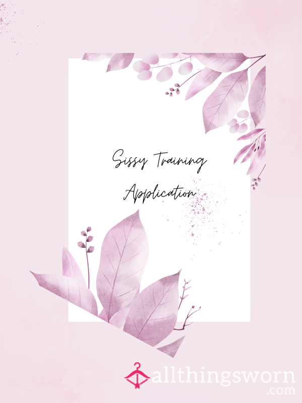 Sissy Training Application