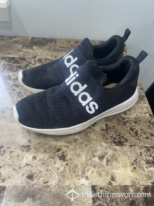 Size 10 Adidas Slip Ons