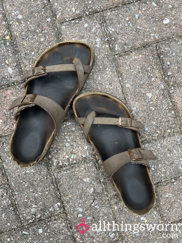 Size 10 Brown Birkenstocks