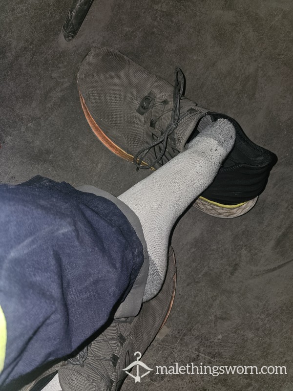 Size 17 Dirty Sweaty Work Socks