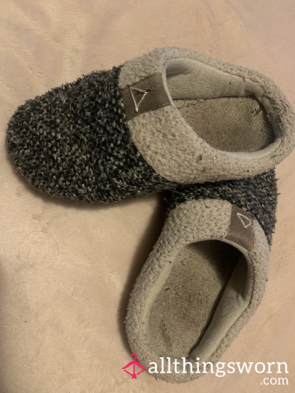 Size 6 Well Worn Slippers