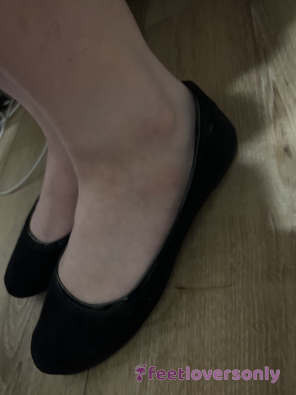 Size 7 Soft Black Flats