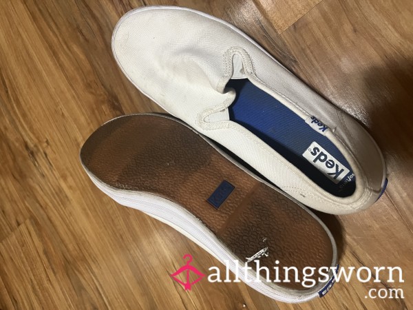 Size 9 Keds Slip Ons