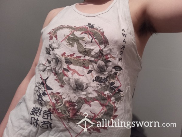 Men’s Medium, Old Sweaty Gym Tank Top! 16CAD!