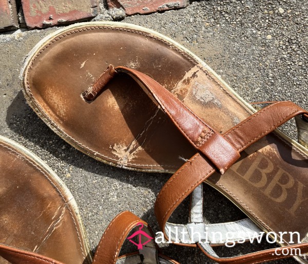 “Skid Row” Sandals