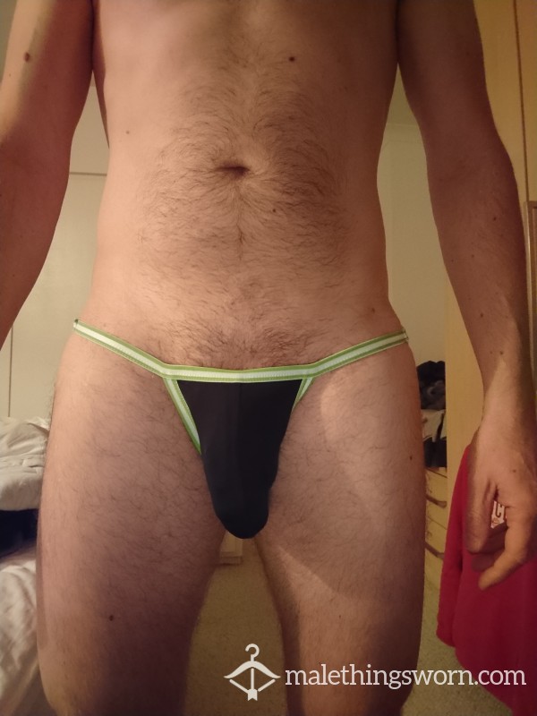 Skimpy Black Briefs Worn For 48 Hours