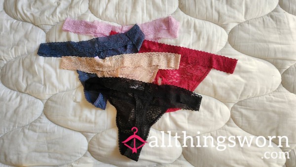 Skimpy Lace Thongs