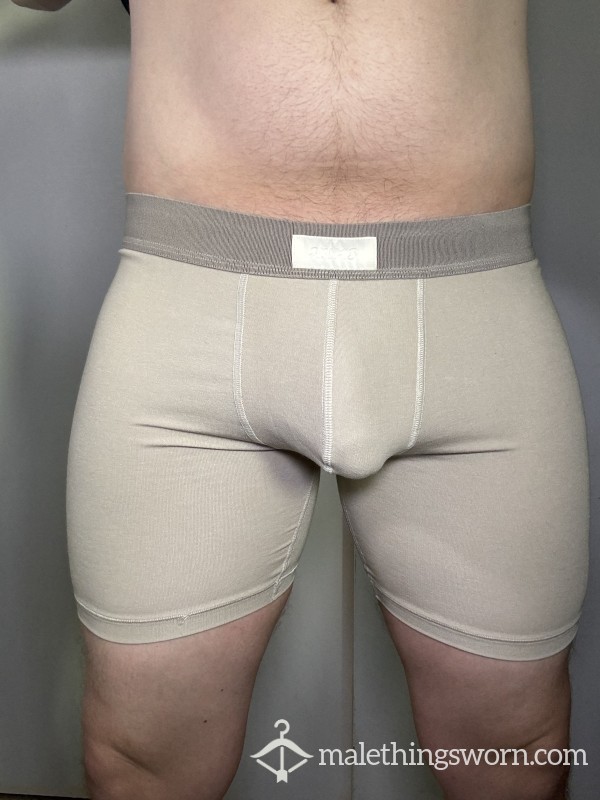 SKIMS Tan Boxer Briefs