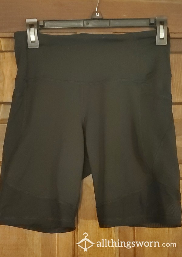 Black Bike Shorts