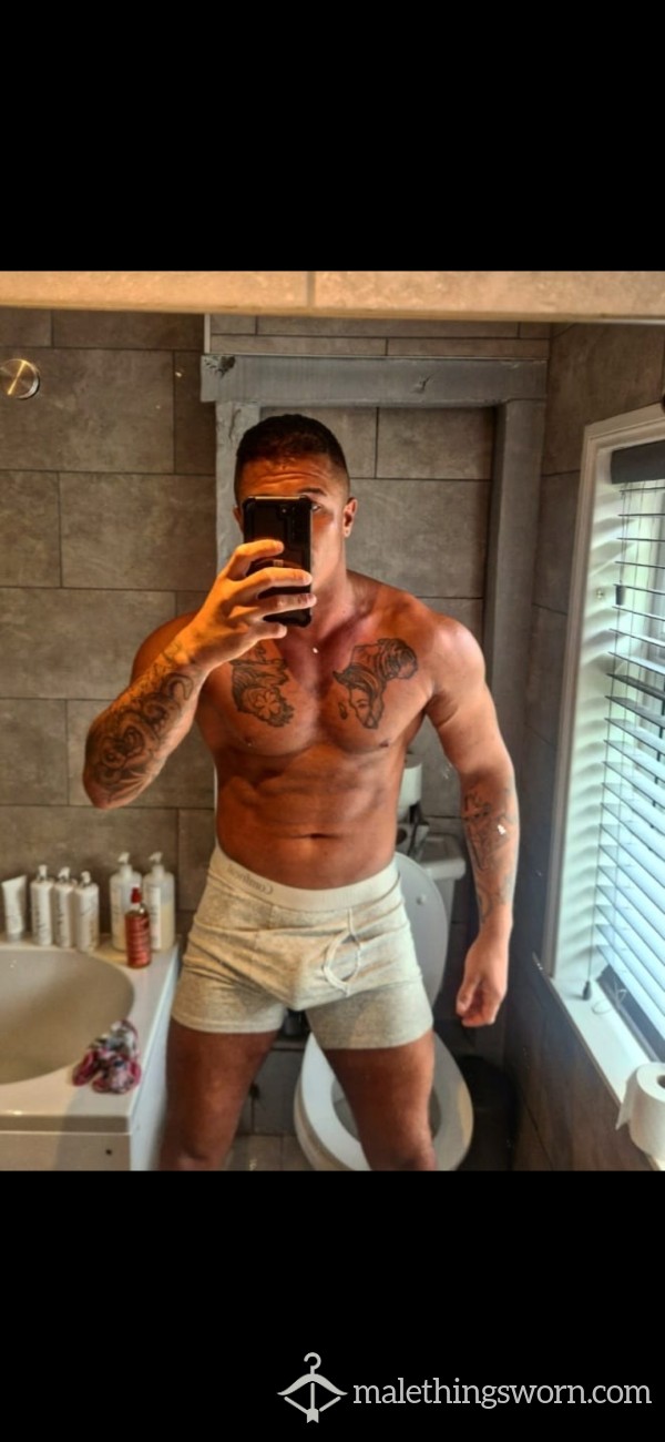 Skin Tight Grey Boxers