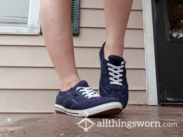 Slightly Worn Blue Keds!