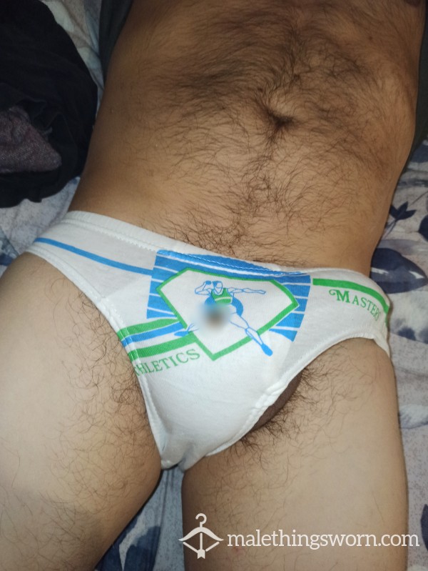 Slip Da Uomo Con Disegni Bianco Mutande Brief