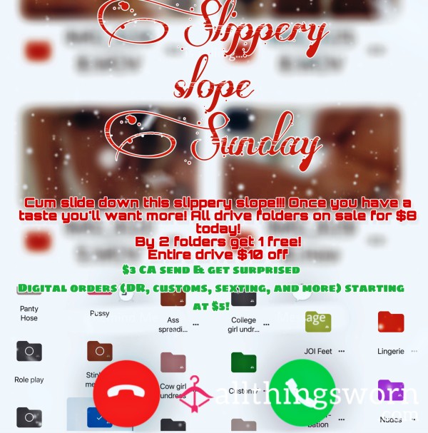 Slippery Slope Sunday