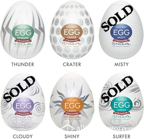 Cream Filled Tenga Eggs