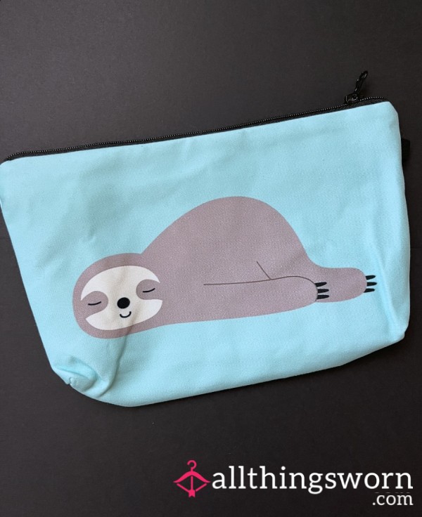 Sloth Zipper Pouch