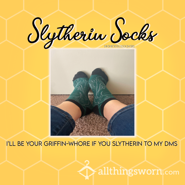 ✨Slytherin Ankle Socks✨