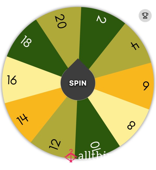 Small Amount Spin The Wheel