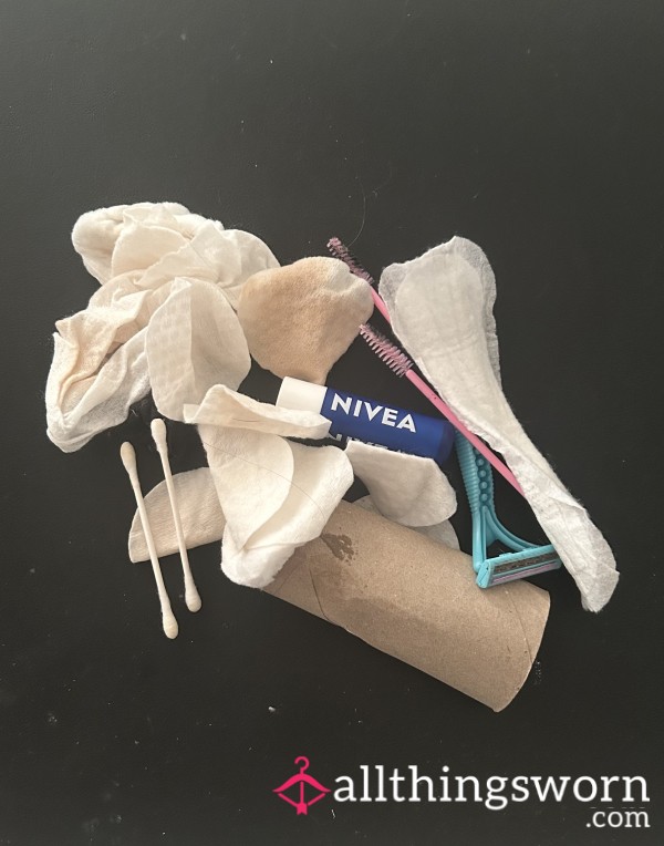 Small Bag Of Bathroom Rubbish