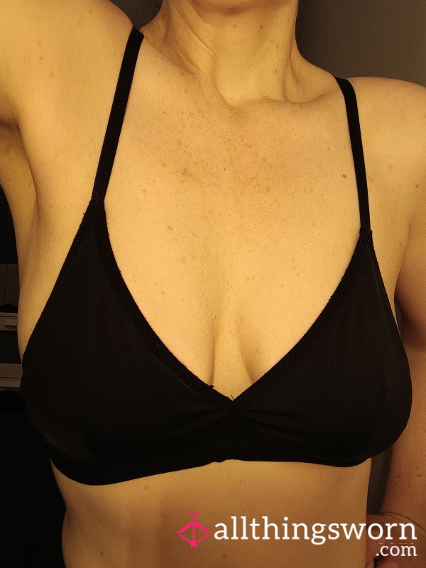 Small Black Bralet