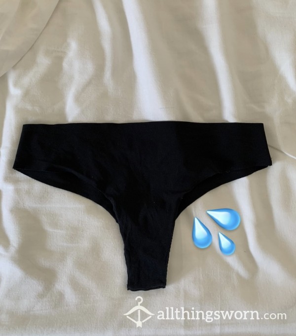 SMALL BLACK THONGS