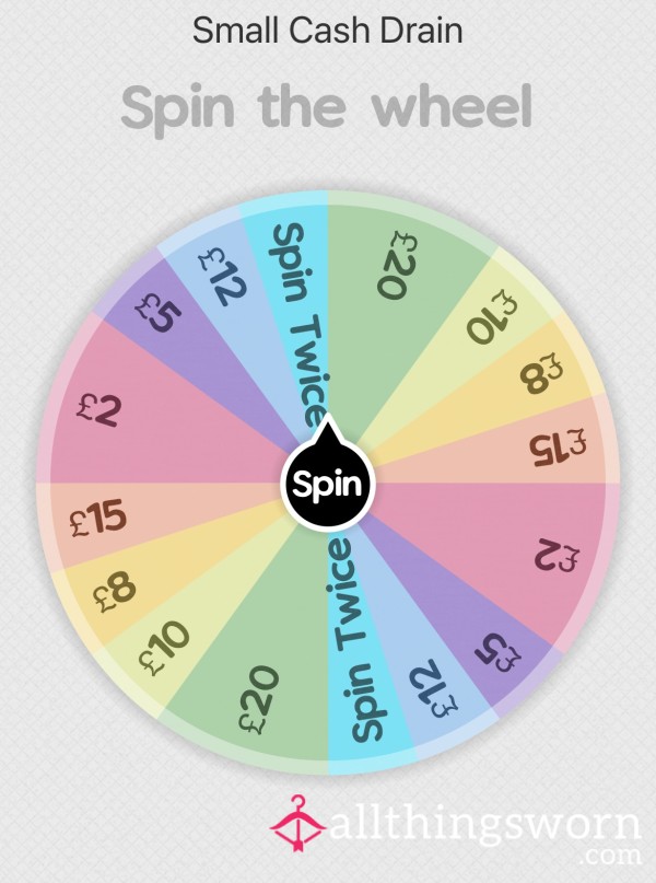 Spin The Wheel - Small Cash Drain 💸🐷