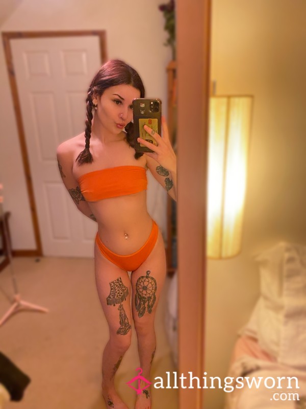 Small Orange Bikini 🧡