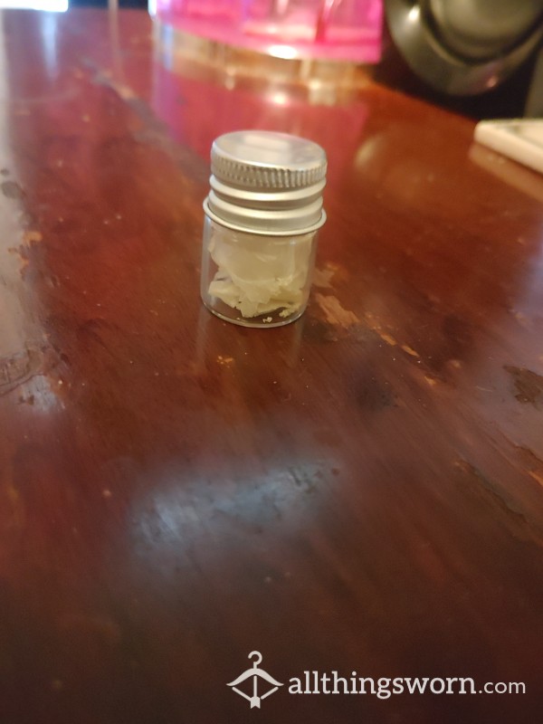 Small Vial Of Feet Skin