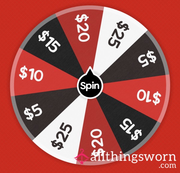 Mini Spin The Wheel ($5-$25)