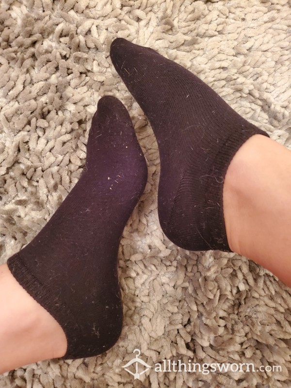 ❤️‍🔥Smelly Black Gym Socks! SUPER Soft