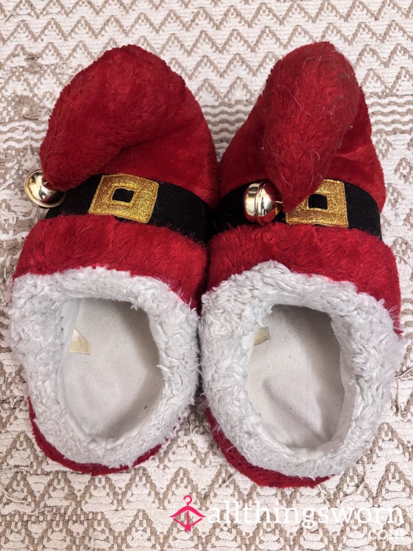 Smelly Christmas Slippers